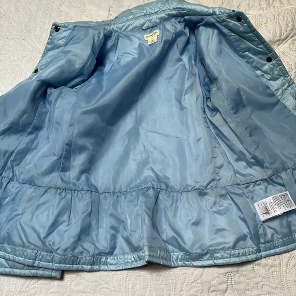 Crewcuts Quilted Peplum Puffer Jacket Size S / 6-7 - Picture 10 of 11